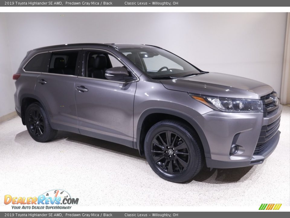 2019 Toyota Highlander SE AWD Predawn Gray Mica / Black Photo #1