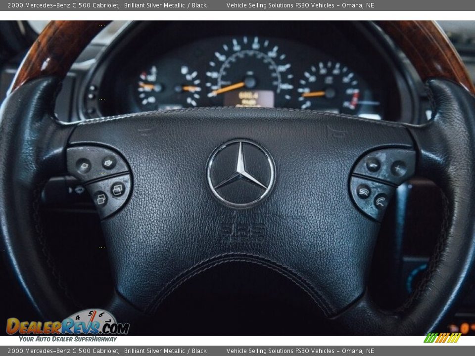 2000 Mercedes-Benz G 500 Cabriolet Steering Wheel Photo #21