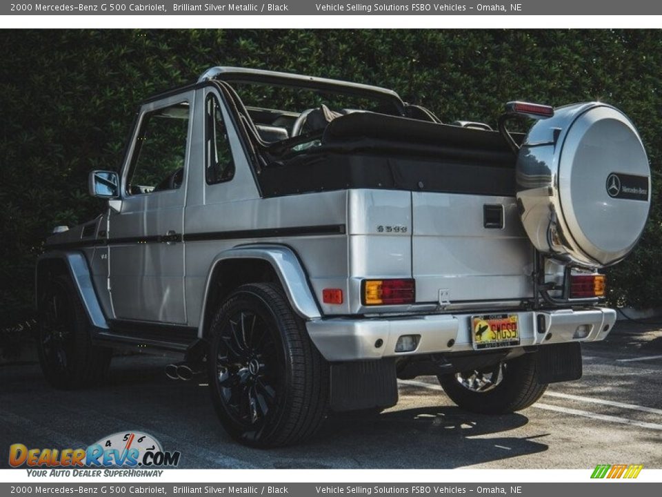 Brilliant Silver Metallic 2000 Mercedes-Benz G 500 Cabriolet Photo #24