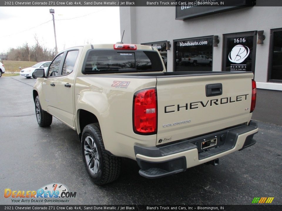 2021 Chevrolet Colorado Z71 Crew Cab 4x4 Sand Dune Metallic / Jet Black Photo #3