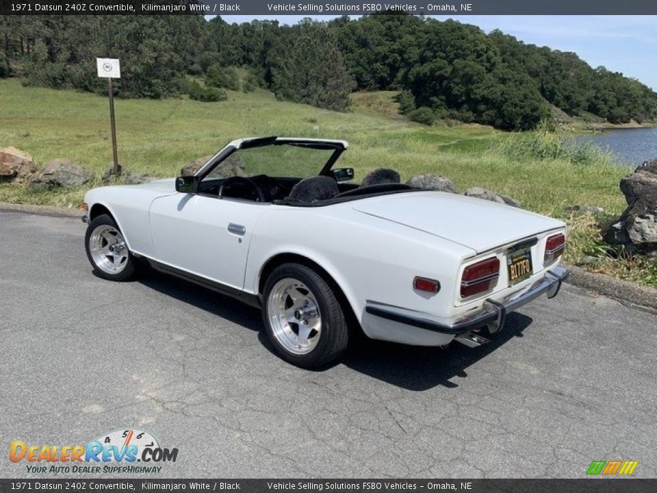 Kilimanjaro White 1971 Datsun 240Z Convertible Photo #1