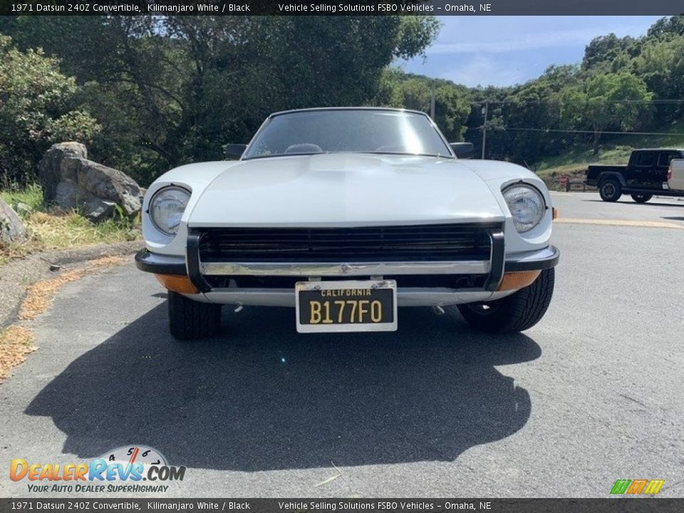 1971 Datsun 240Z Convertible Kilimanjaro White / Black Photo #3