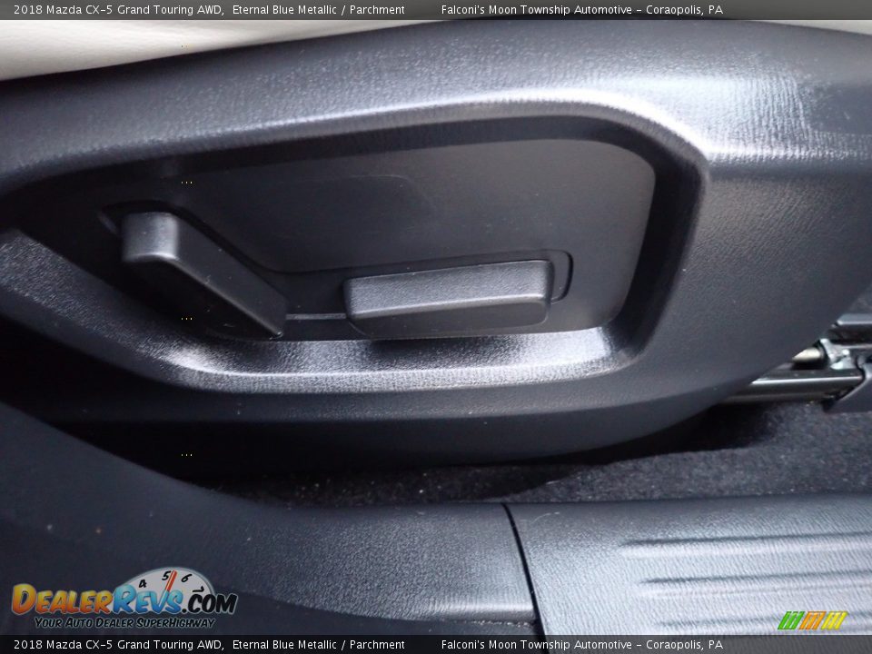 2018 Mazda CX-5 Grand Touring AWD Eternal Blue Metallic / Parchment Photo #13