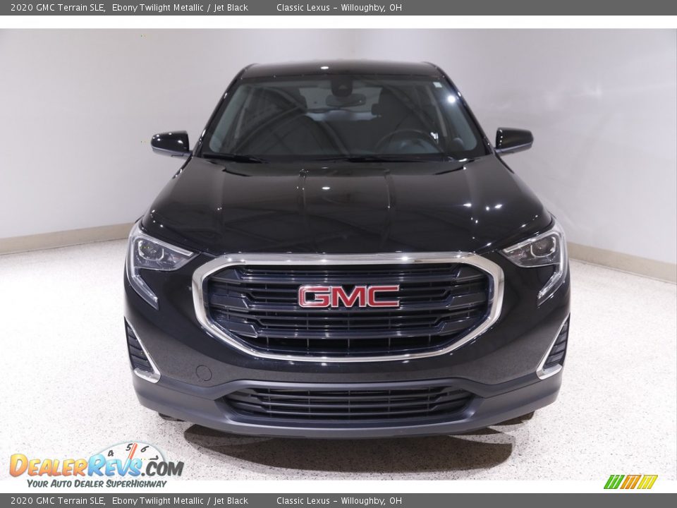 2020 GMC Terrain SLE Ebony Twilight Metallic / Jet Black Photo #2