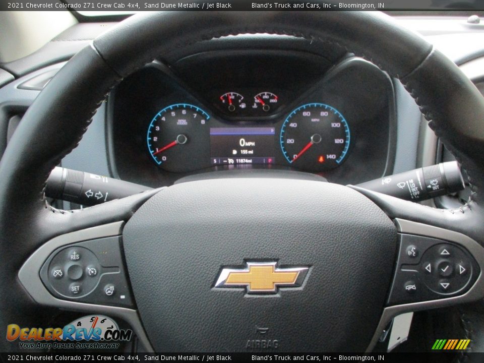 2021 Chevrolet Colorado Z71 Crew Cab 4x4 Steering Wheel Photo #15