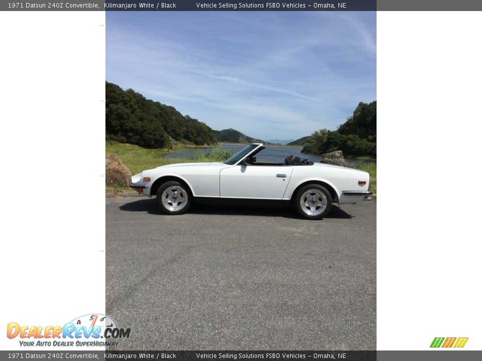 Kilimanjaro White 1971 Datsun 240Z Convertible Photo #5