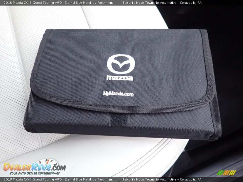 2018 Mazda CX-5 Grand Touring AWD Eternal Blue Metallic / Parchment Photo #15