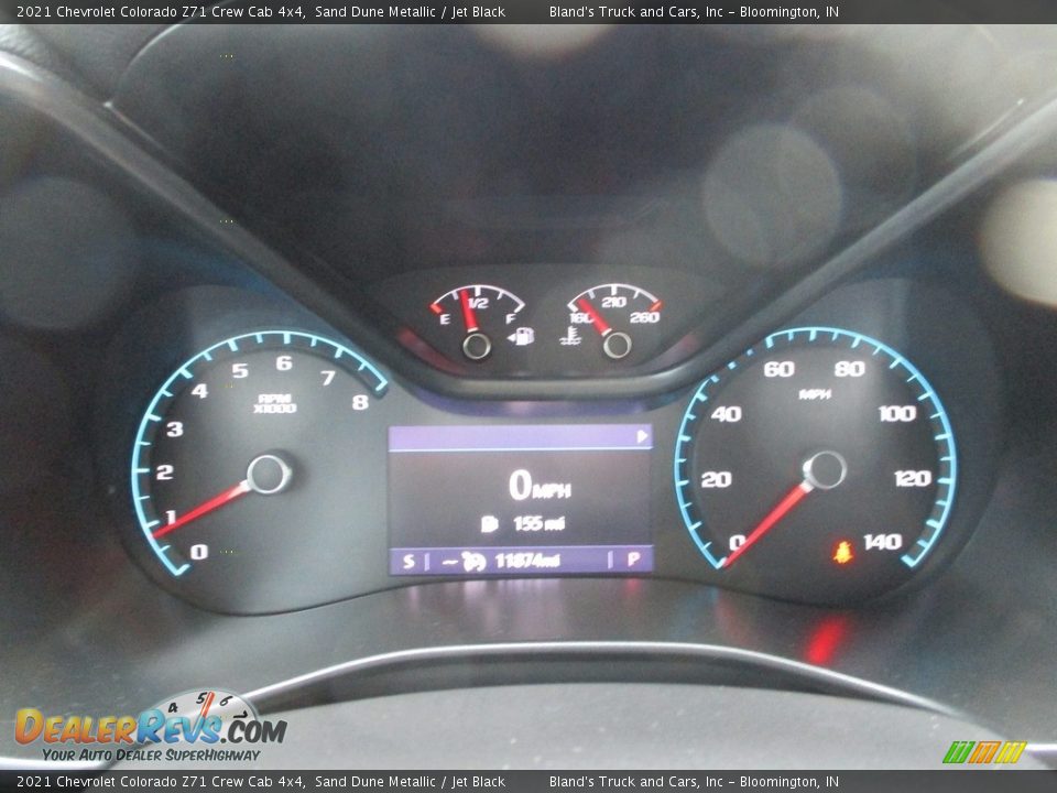 2021 Chevrolet Colorado Z71 Crew Cab 4x4 Gauges Photo #16