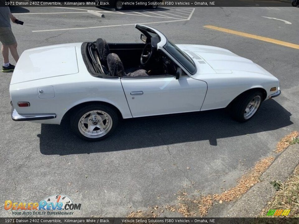 Kilimanjaro White 1971 Datsun 240Z Convertible Photo #7