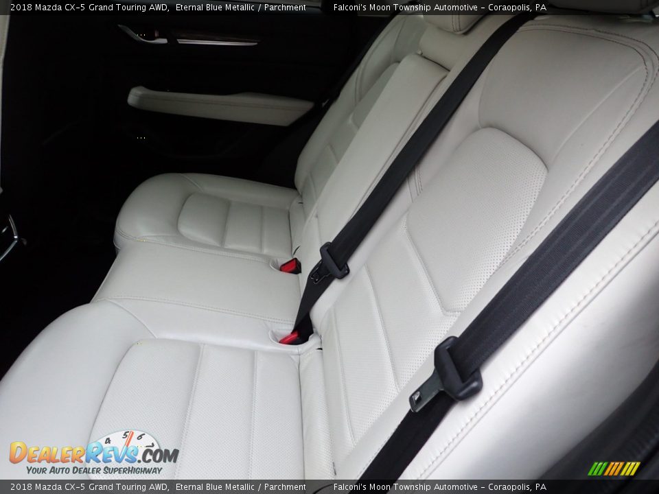 2018 Mazda CX-5 Grand Touring AWD Eternal Blue Metallic / Parchment Photo #19