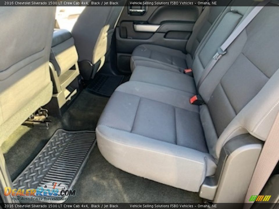 2016 Chevrolet Silverado 1500 LT Crew Cab 4x4 Black / Jet Black Photo #5