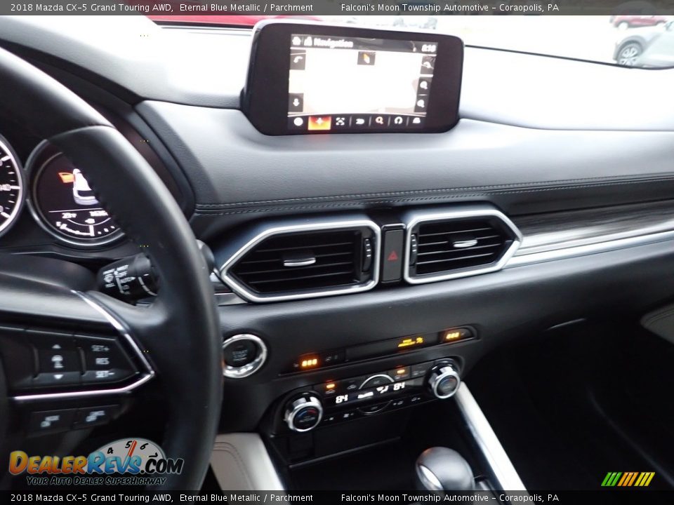 2018 Mazda CX-5 Grand Touring AWD Eternal Blue Metallic / Parchment Photo #26