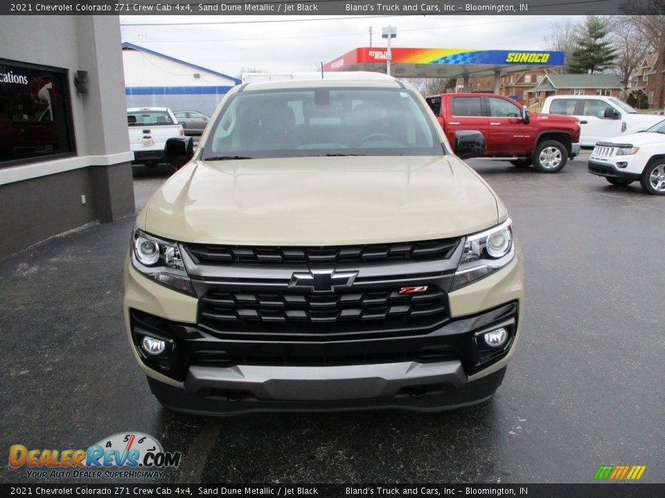 2021 Chevrolet Colorado Z71 Crew Cab 4x4 Sand Dune Metallic / Jet Black Photo #27