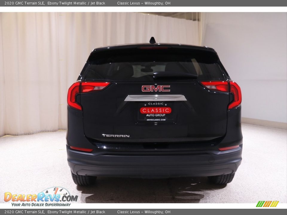 2020 GMC Terrain SLE Ebony Twilight Metallic / Jet Black Photo #17