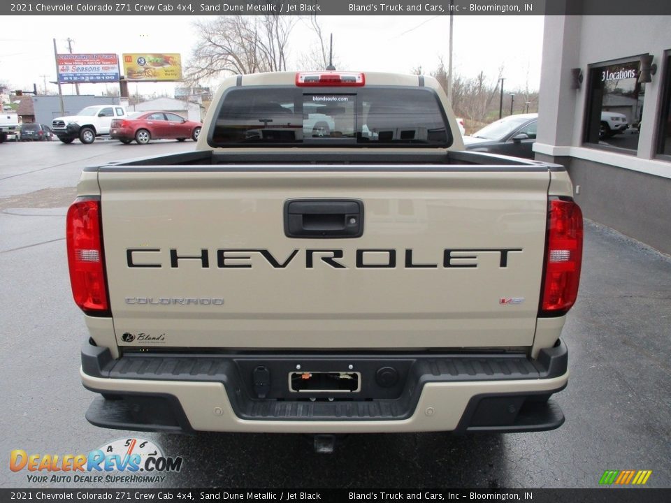 2021 Chevrolet Colorado Z71 Crew Cab 4x4 Sand Dune Metallic / Jet Black Photo #29