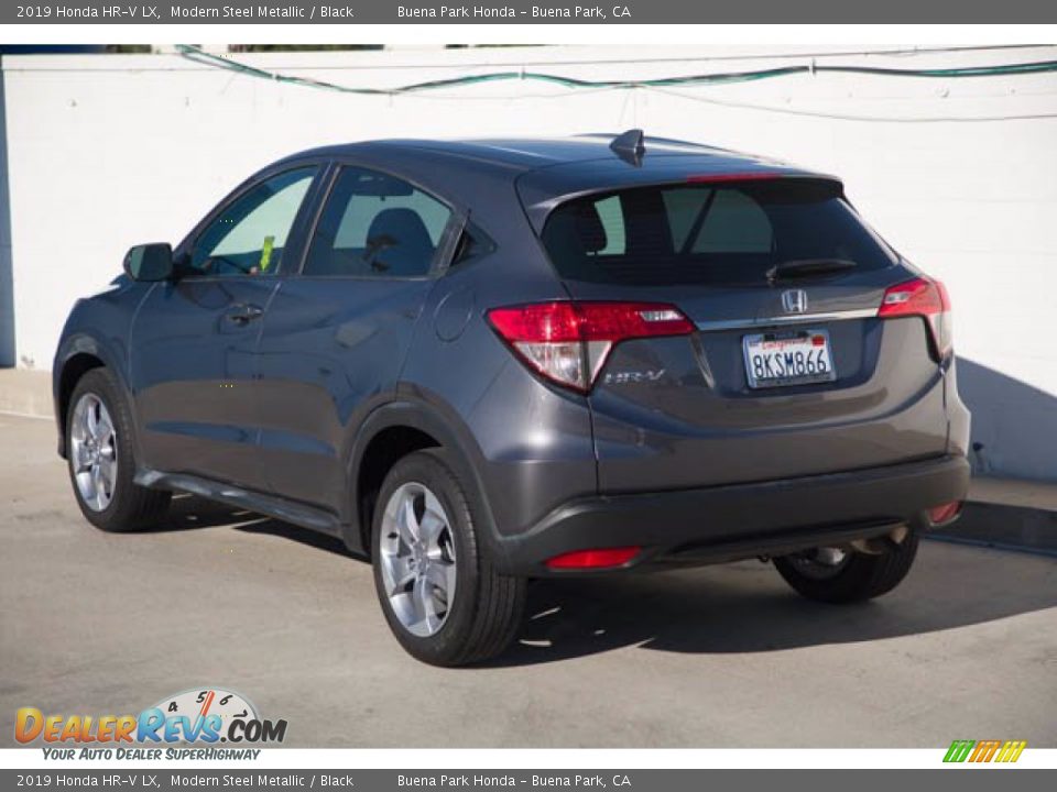 2019 Honda HR-V LX Modern Steel Metallic / Black Photo #2