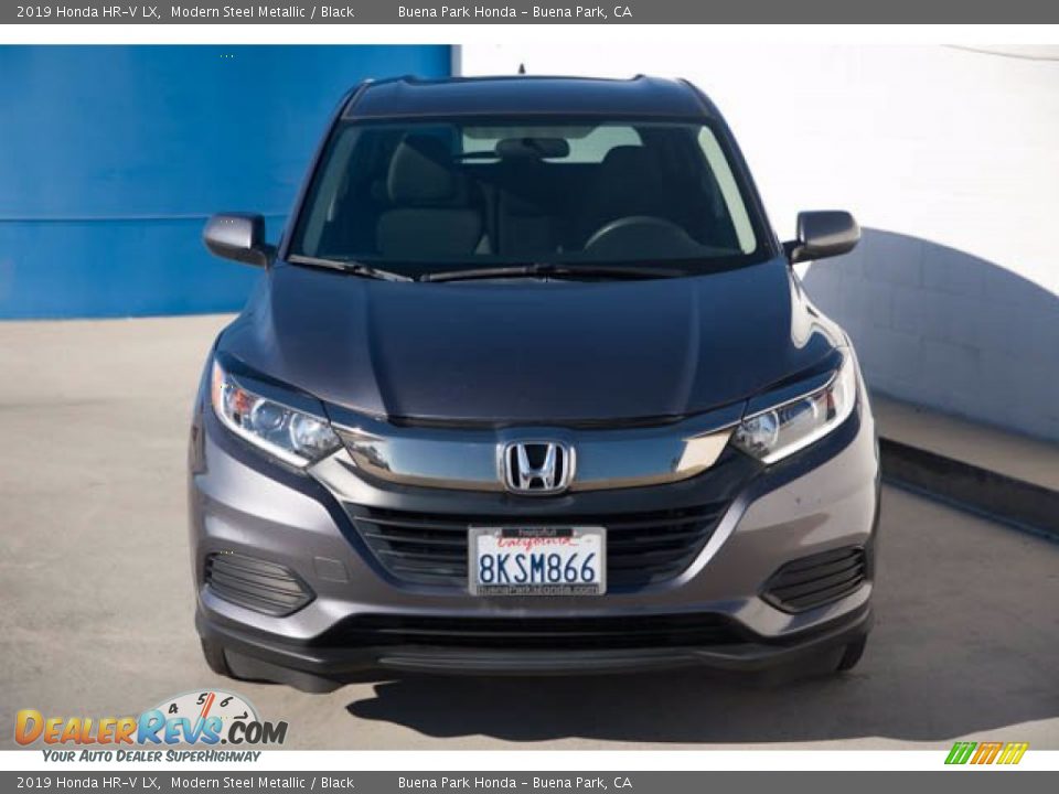 2019 Honda HR-V LX Modern Steel Metallic / Black Photo #7