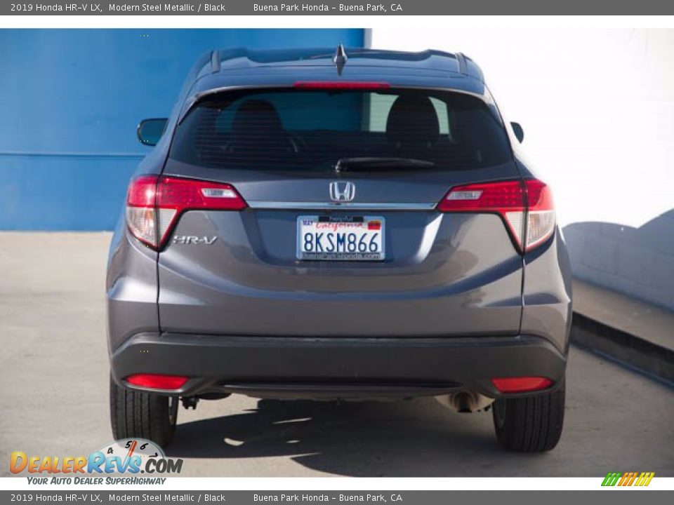 2019 Honda HR-V LX Modern Steel Metallic / Black Photo #11