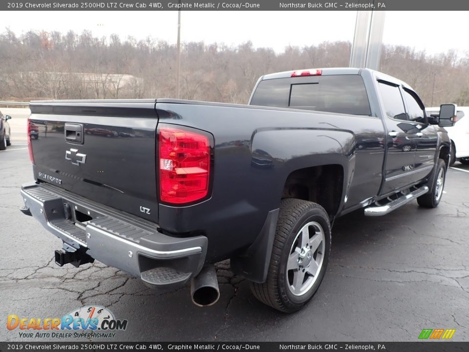 2019 Chevrolet Silverado 2500HD LTZ Crew Cab 4WD Graphite Metallic / Cocoa/­Dune Photo #8