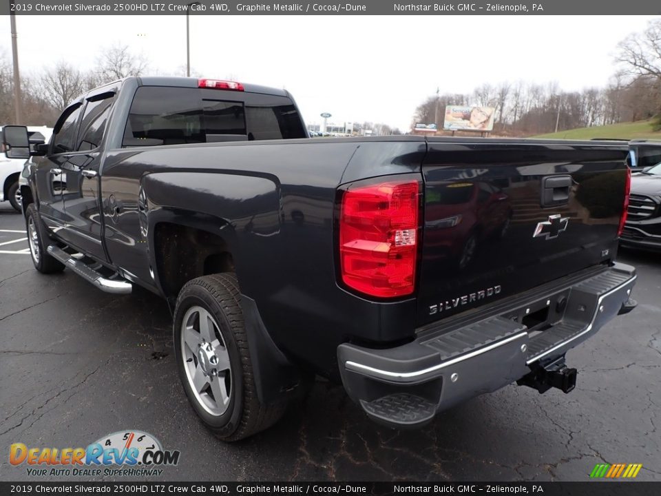 2019 Chevrolet Silverado 2500HD LTZ Crew Cab 4WD Graphite Metallic / Cocoa/­Dune Photo #10