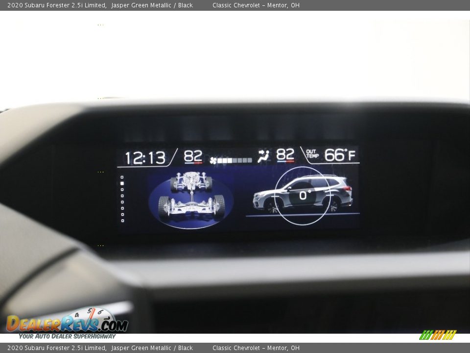 2020 Subaru Forester 2.5i Limited Jasper Green Metallic / Black Photo #10
