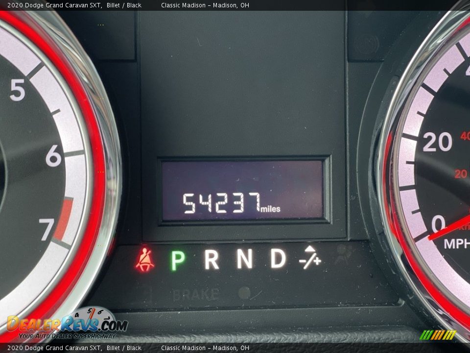 2020 Dodge Grand Caravan SXT Billet / Black Photo #7