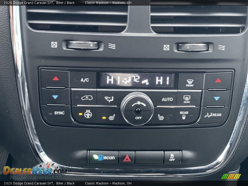 2020 Dodge Grand Caravan SXT Billet / Black Photo #10