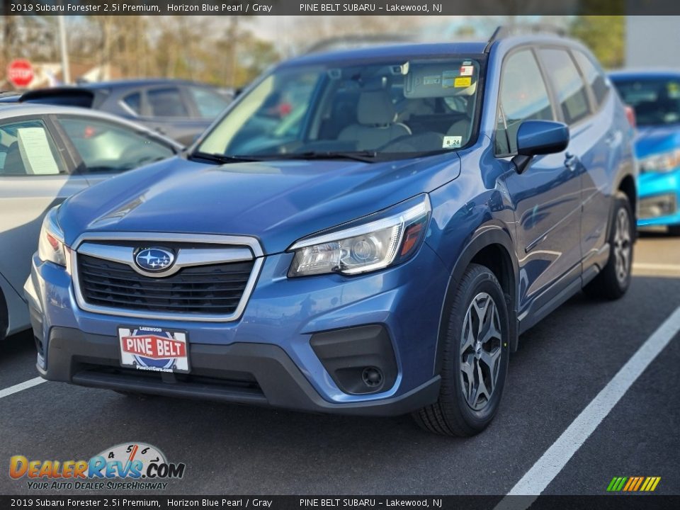 2019 Subaru Forester 2.5i Premium Horizon Blue Pearl / Gray Photo #1