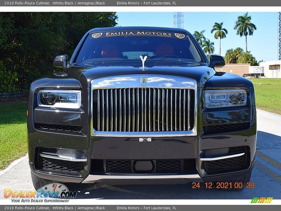 2019 Rolls-Royce Cullinan Infinity Black / Armagnac/Black Photo #1