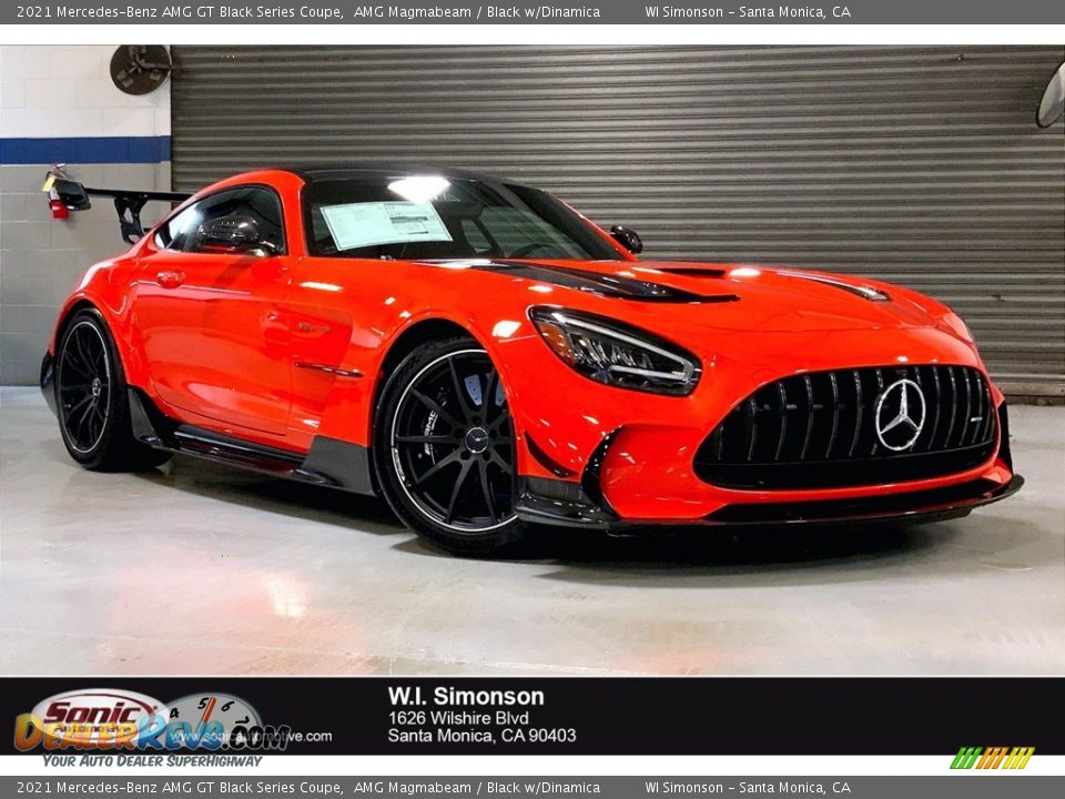 2021 Mercedes-Benz AMG GT Black Series Coupe AMG Magmabeam / Black w/Dinamica Photo #1