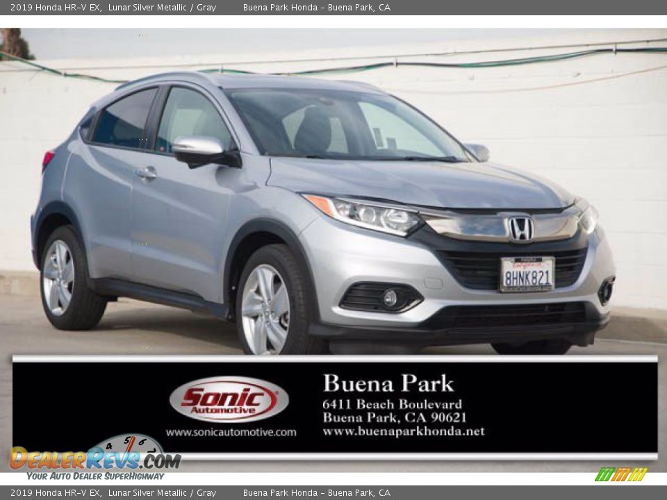 2019 Honda HR-V EX Lunar Silver Metallic / Gray Photo #1