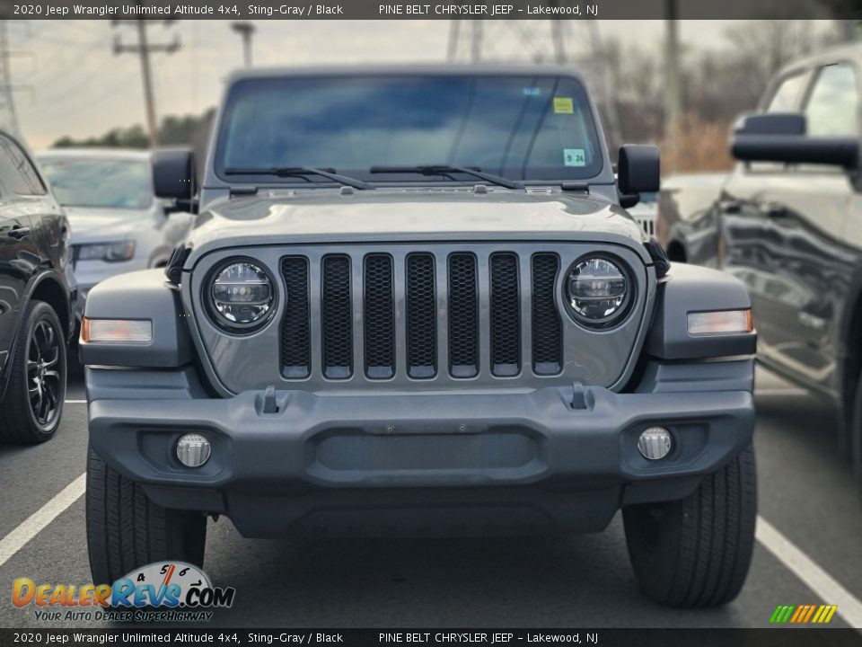 2020 Jeep Wrangler Unlimited Altitude 4x4 Sting-Gray / Black Photo #2