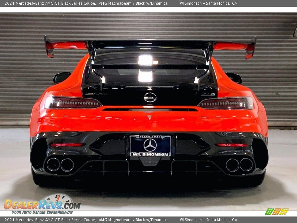 2021 Mercedes-Benz AMG GT Black Series Coupe AMG Magmabeam / Black w/Dinamica Photo #3