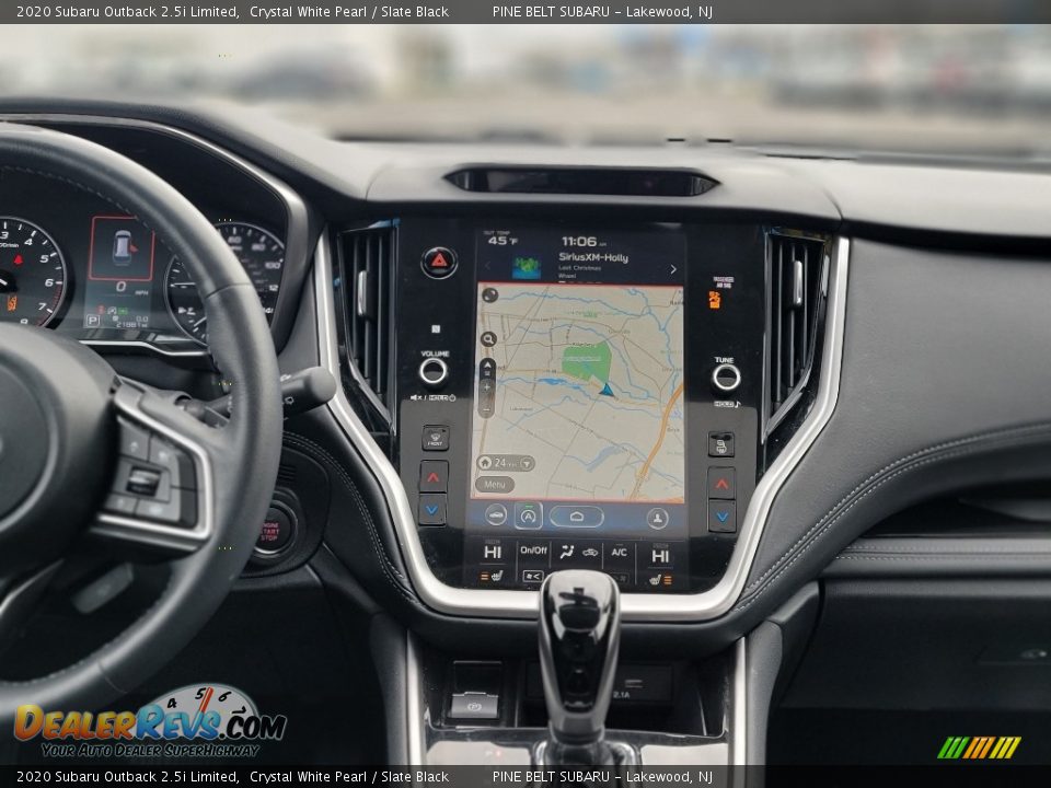 2020 Subaru Outback 2.5i Limited Crystal White Pearl / Slate Black Photo #4