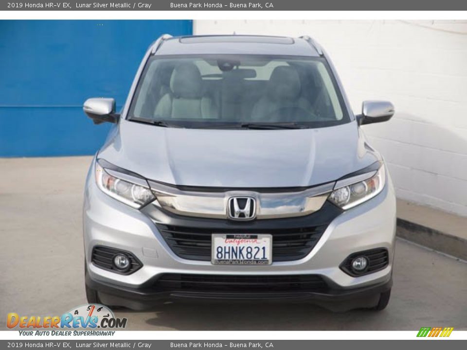 2019 Honda HR-V EX Lunar Silver Metallic / Gray Photo #6