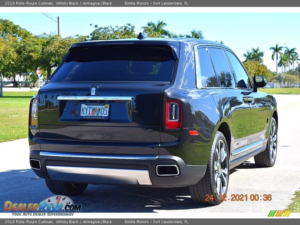 2019 Rolls-Royce Cullinan Infinity Black / Armagnac/Black Photo #7