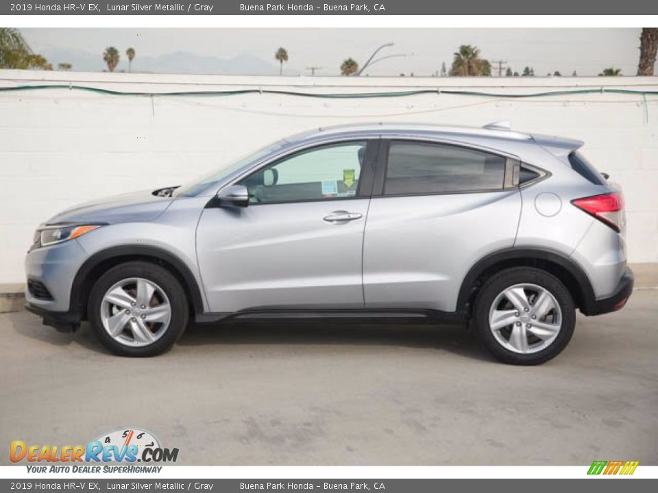 2019 Honda HR-V EX Lunar Silver Metallic / Gray Photo #7