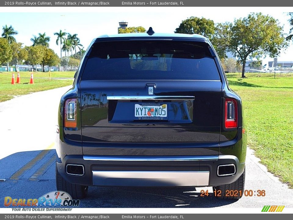 2019 Rolls-Royce Cullinan Infinity Black / Armagnac/Black Photo #8