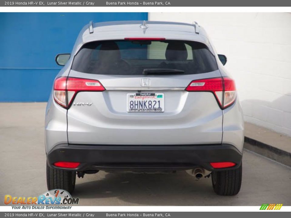 2019 Honda HR-V EX Lunar Silver Metallic / Gray Photo #8