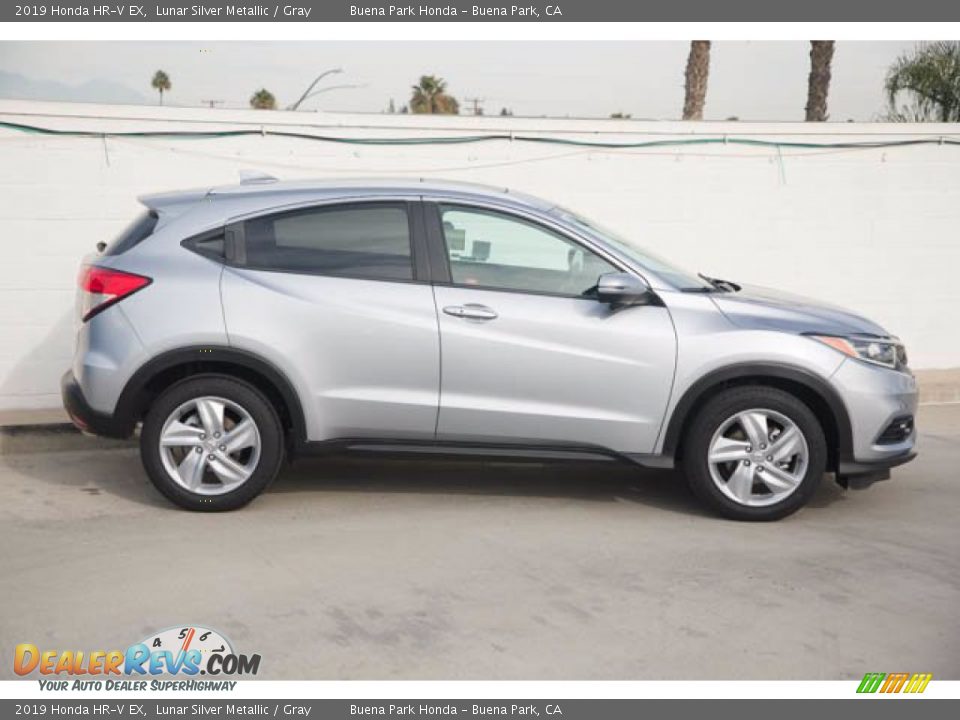 2019 Honda HR-V EX Lunar Silver Metallic / Gray Photo #11