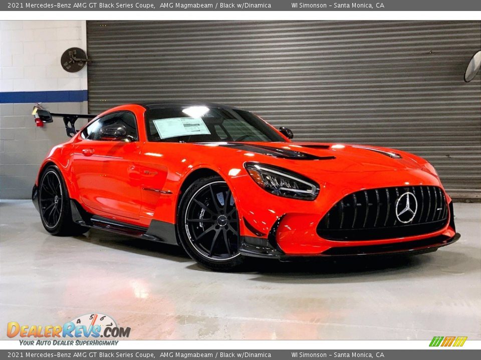 Front 3/4 View of 2021 Mercedes-Benz AMG GT Black Series Coupe Photo #11