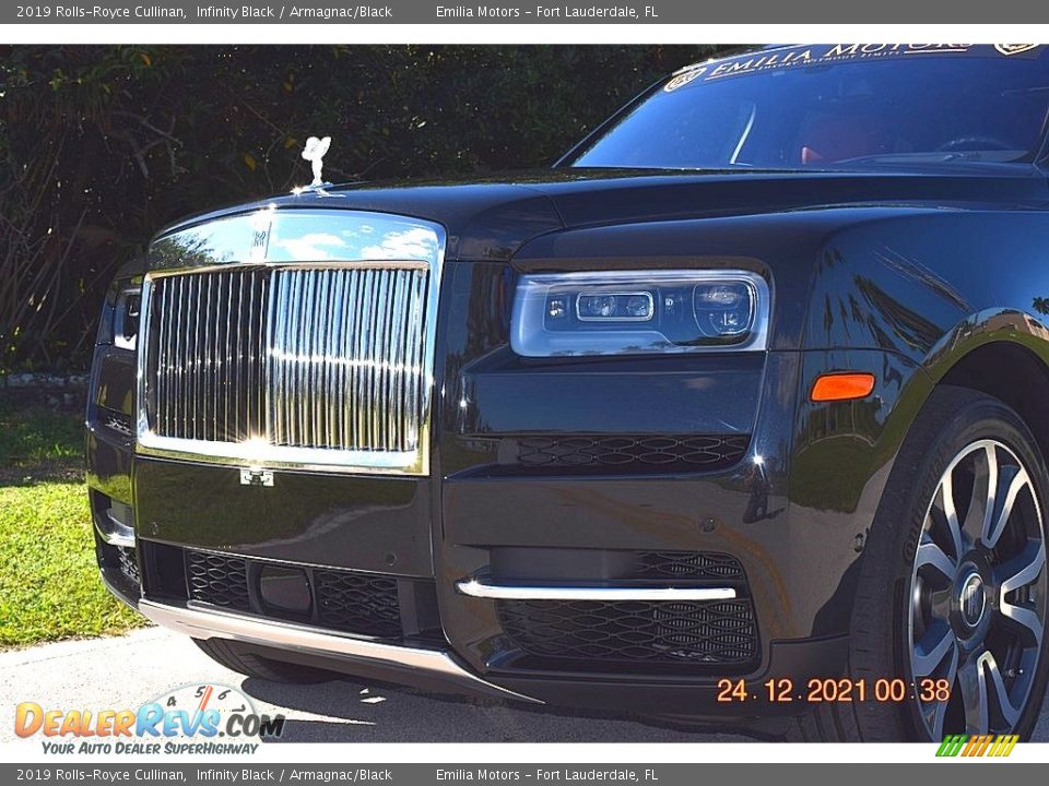 2019 Rolls-Royce Cullinan Infinity Black / Armagnac/Black Photo #15