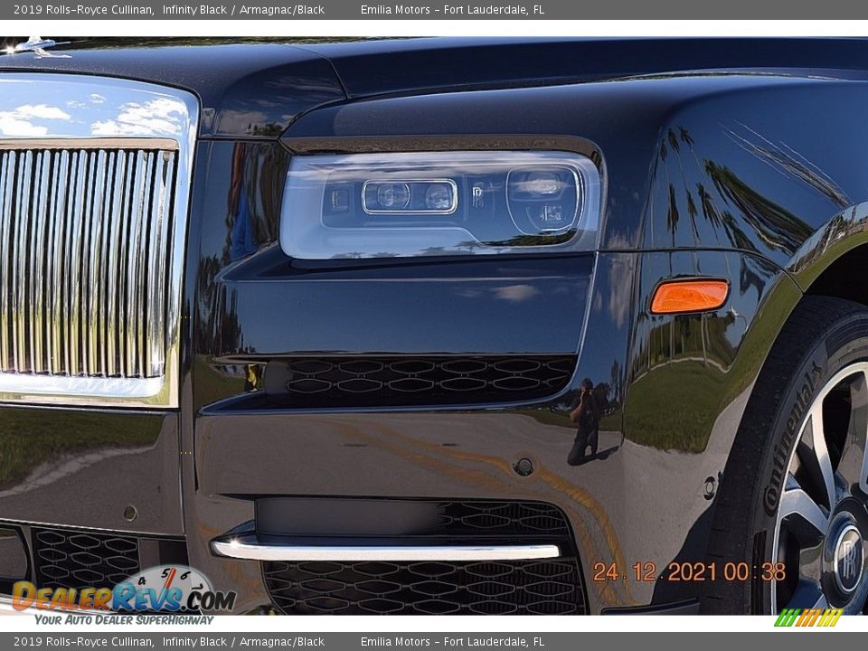 2019 Rolls-Royce Cullinan Infinity Black / Armagnac/Black Photo #16