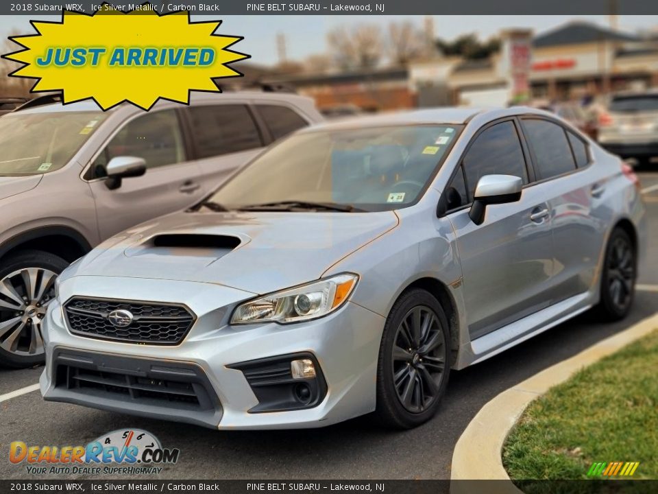 2018 Subaru WRX Ice Silver Metallic / Carbon Black Photo #1