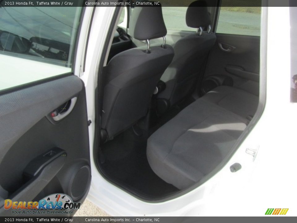 2013 Honda Fit Taffeta White / Gray Photo #19