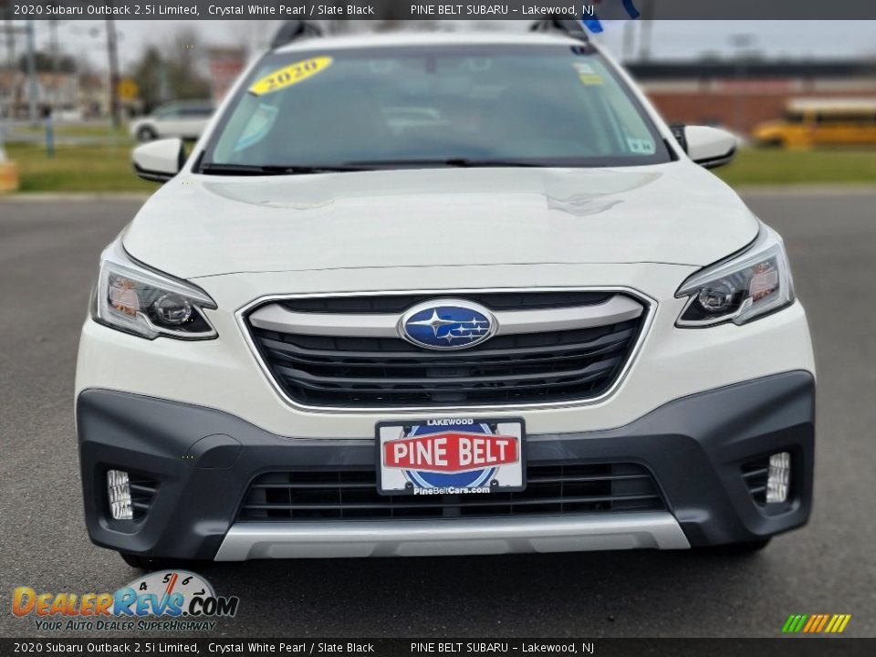 2020 Subaru Outback 2.5i Limited Crystal White Pearl / Slate Black Photo #16