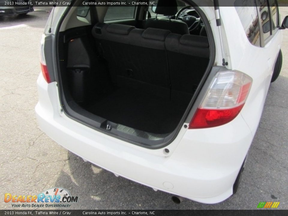2013 Honda Fit Taffeta White / Gray Photo #20