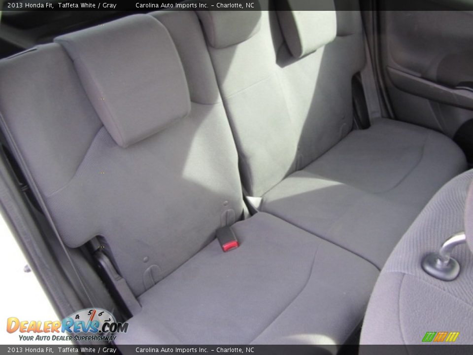 2013 Honda Fit Taffeta White / Gray Photo #24
