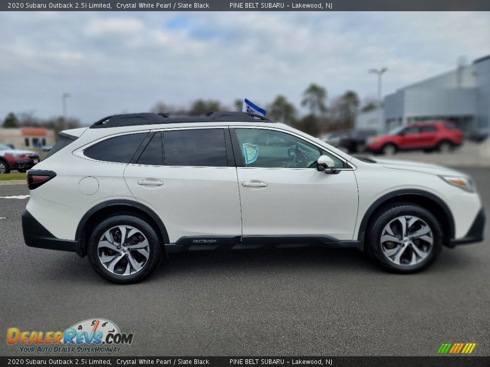 2020 Subaru Outback 2.5i Limited Crystal White Pearl / Slate Black Photo #22