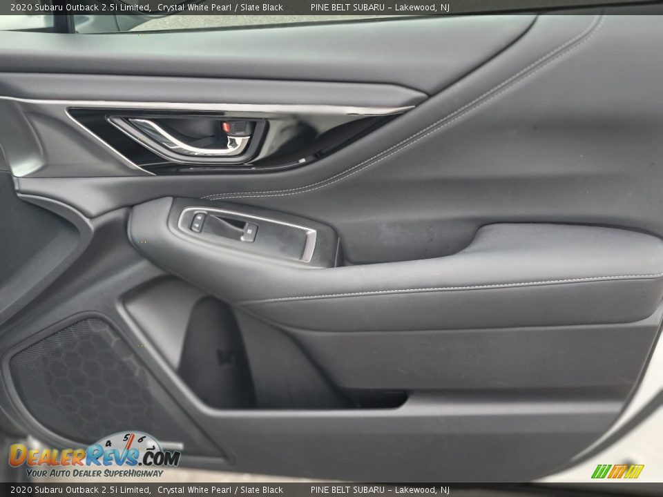 2020 Subaru Outback 2.5i Limited Crystal White Pearl / Slate Black Photo #24